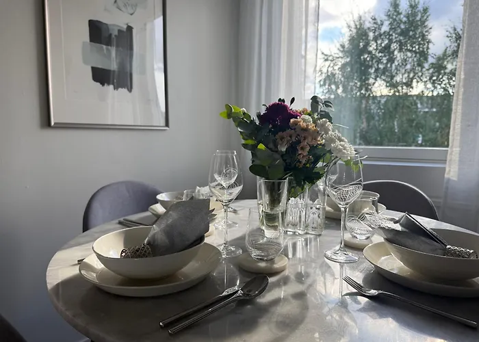 Charming Comfort In The Heart Of Snowy Διαμέρισμα Ροβανιέμι