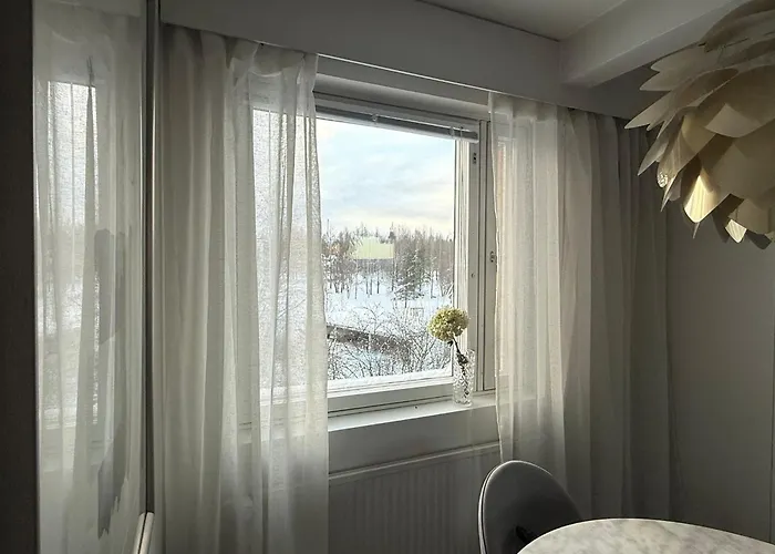 Charming Comfort In The Heart Of Snowy Ροβανιέμι